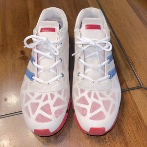 Adidas Red, White and Blue H3s - Men’s Sz 10.5